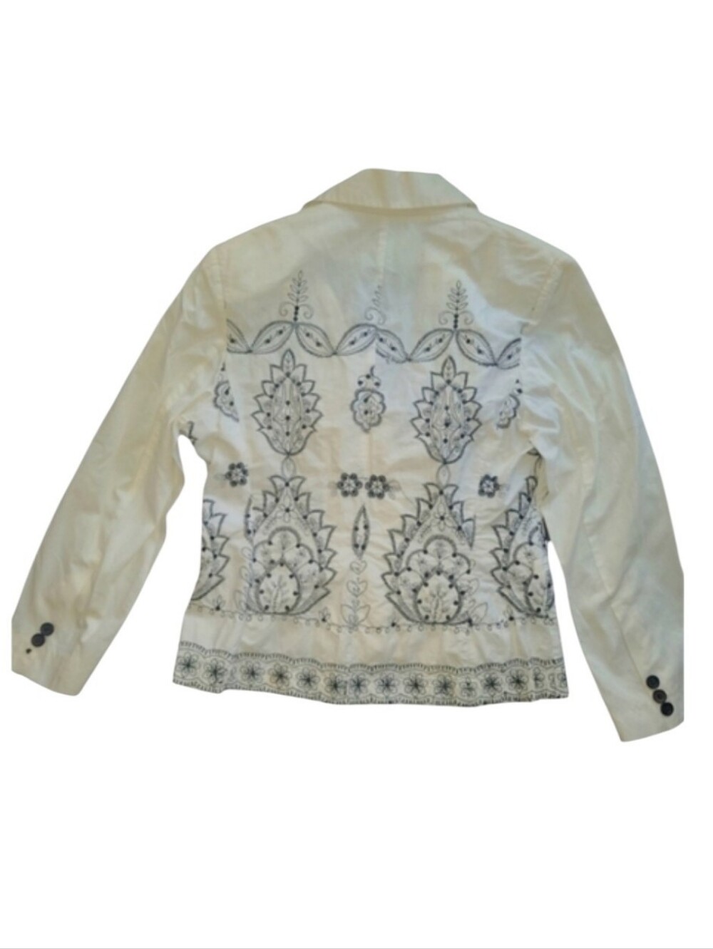 Embroidered and Sequined Jacket - Picture 3 of 16